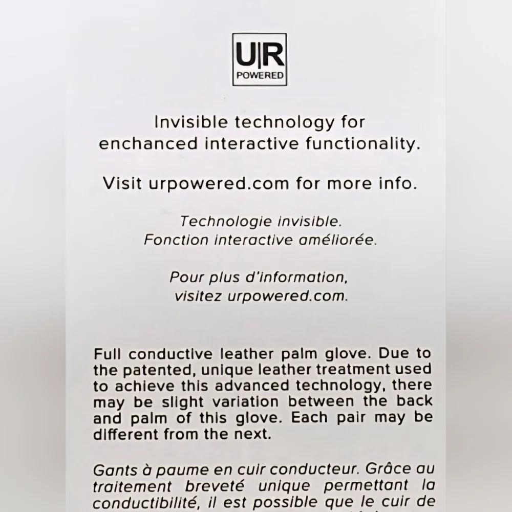 UGG Cream and Brown Sherpa Gloves With Tech Fingers - Picture 5 of 5